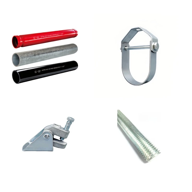 Fire Sprinkler Pipe and Pipe Hangers and Accessories